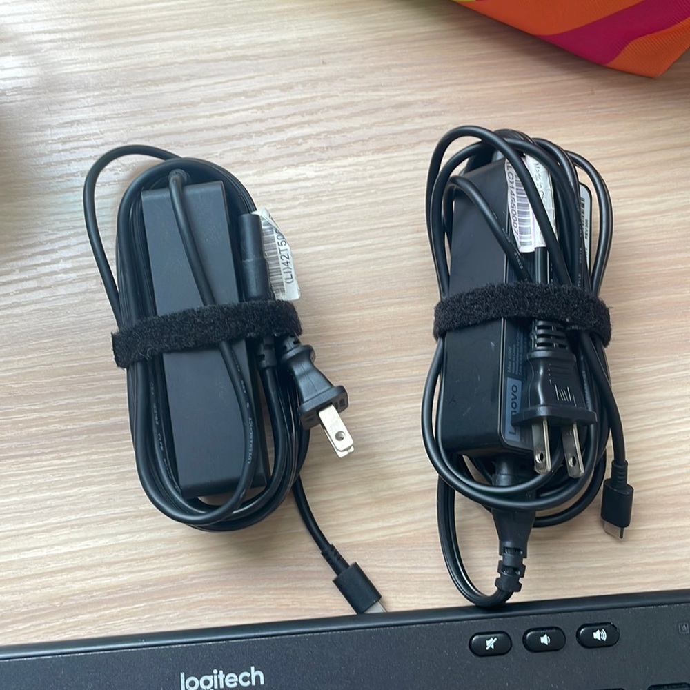 Lenovo laptop charger type-C